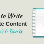 The Secret of Writing Successful Website Content