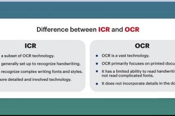 ICR Software – Upgraded Version of OCR to Fetch Customer Information